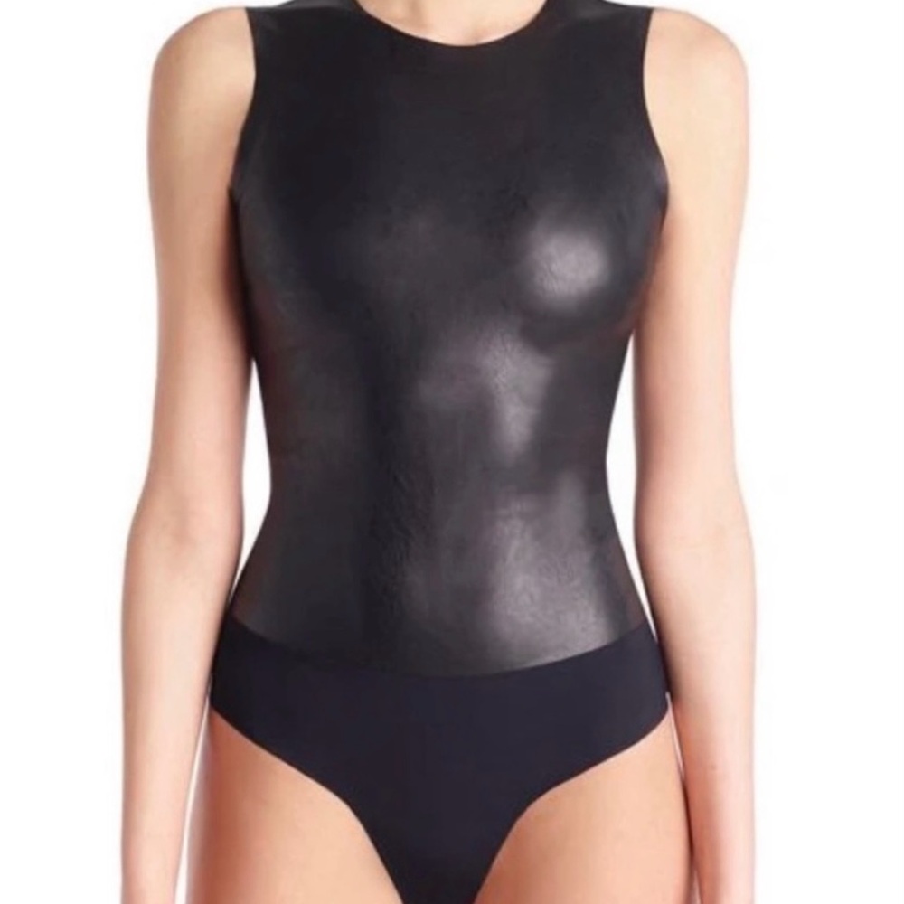 Commando Faux Leather Bodysuit